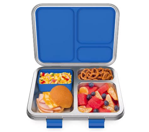 children's stainless steel lunch box|Bentgo Kids Stainless Steel Lunch Box, 2.